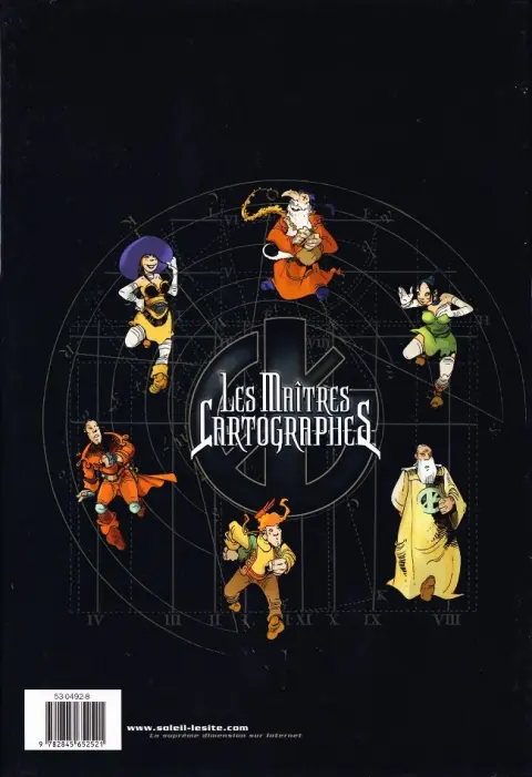 Verso de l'album Les Maîtres cartographes Tome 3 Les tours du Floovant