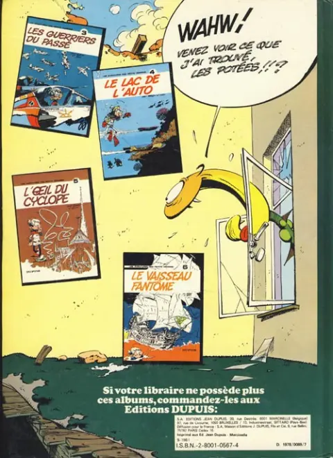 Verso de l'album Les Petits hommes Tome 7 Les ronces du samouraï
