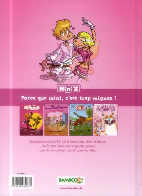 Verso de l'album Studio danse Tome 1