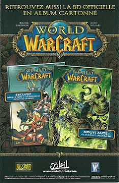 Verso de l'album World of Warcraft #1