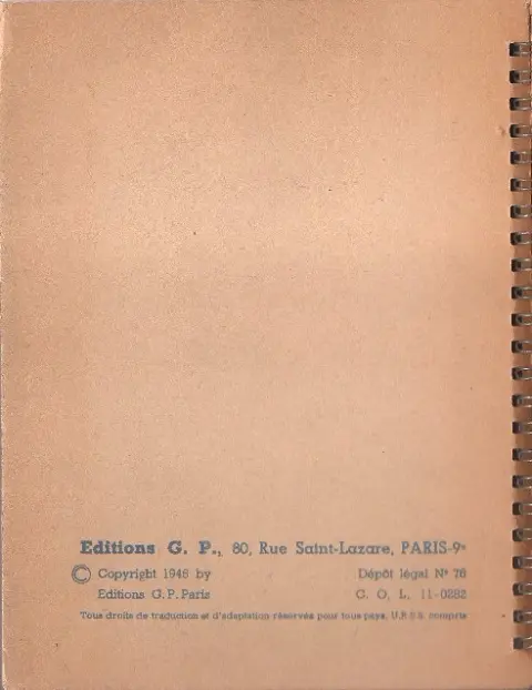Verso de l'album Anatomies atomiques - 4096 réincarnations de 16 corps désintégrés