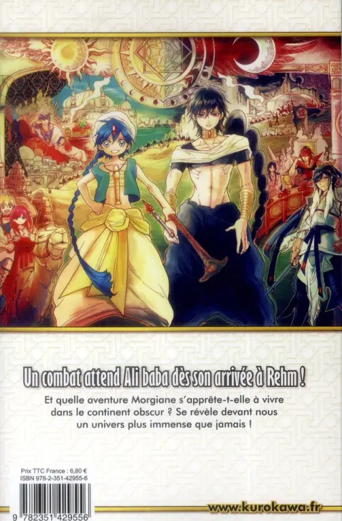 Verso de l'album Magi - The labyrinth of magic 15