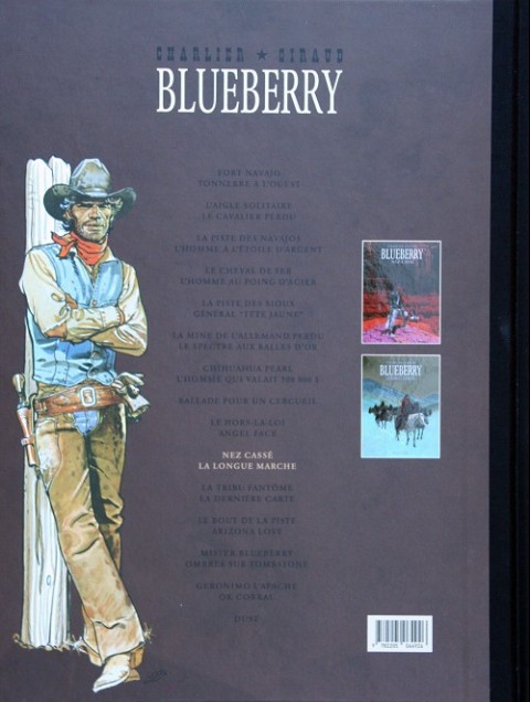Verso de l'album Blueberry Intégrale Le Soir Volume 10
