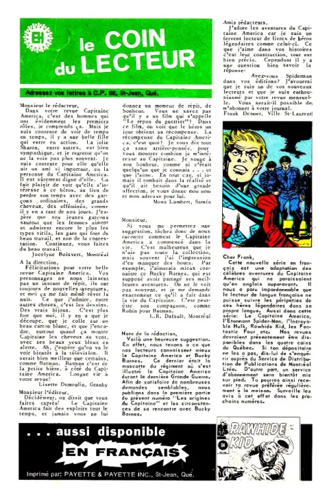 Verso de l'album Capitaine America Tome 2 Les filets du piégeur