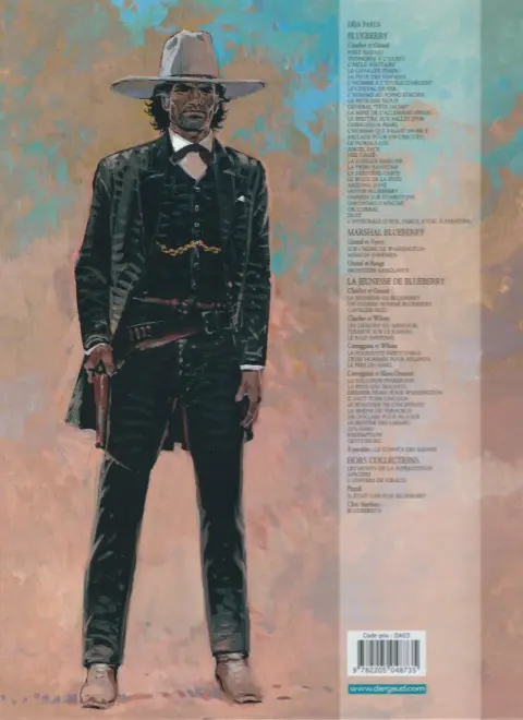 Verso de l'album Blueberry Tome 26 Geronimo l'apache