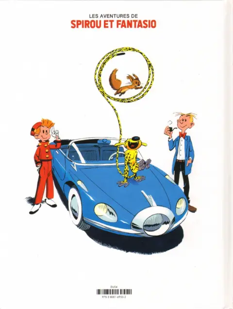 Verso de l'album Spirou et Fantasio - Une aventure de... / Le Spirou de... Tome 16 Spirou chez les soviets