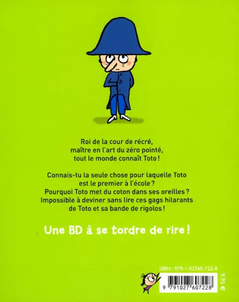Verso de l'album Toto Tome 6 vas-y mollo !