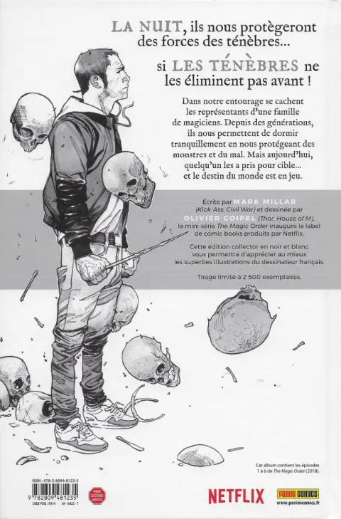 Verso de l'album The Magic Order Volume 1