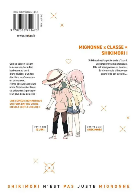 Verso de l'album Shikimori n'est pas juste mignonne 3