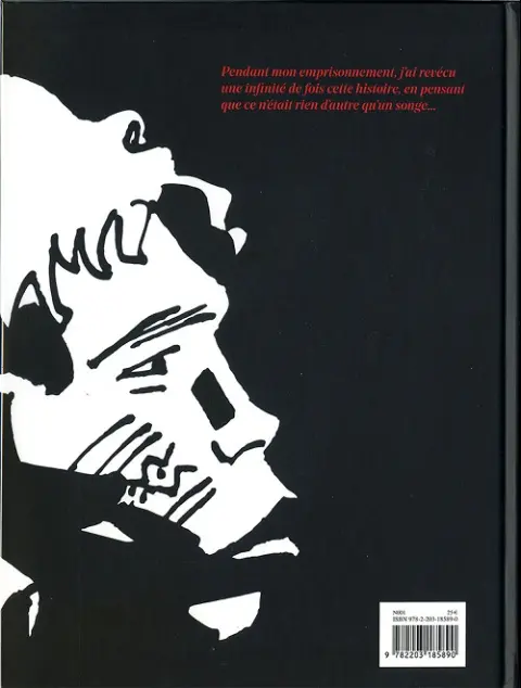 Verso de l'album Corto Maltese Tome 15 Le jour de Tarowean