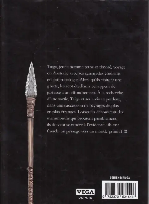 Verso de l'album Genesis 1