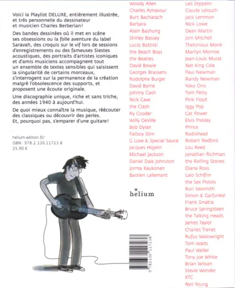 Verso de l'album Playlist Deluxe