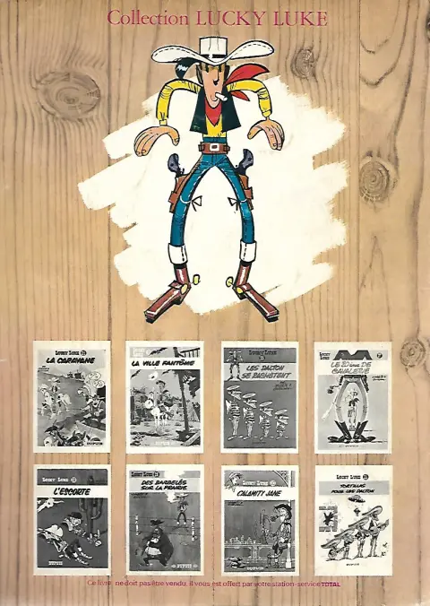Verso de l'album Lucky Luke Tome 13 Le juge