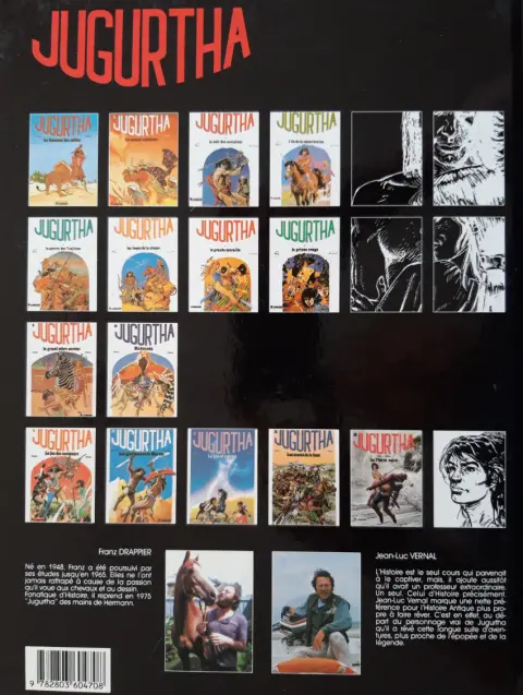 Verso de l'album Jugurtha Tome 12 Les gladiateurs de Marsia