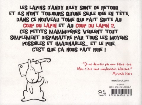 Verso de l'album Le Coup du lapin Tome 3