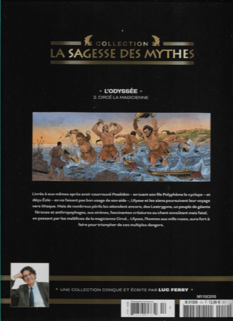 Verso de l'album La sagesse des Mythes - La collection 34 L'Odyssée - 2 : Circé la magicienne