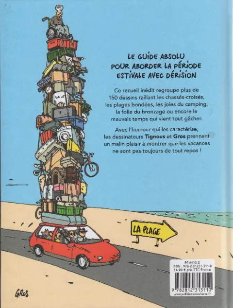 Verso de l'album Comment rater ses vacances