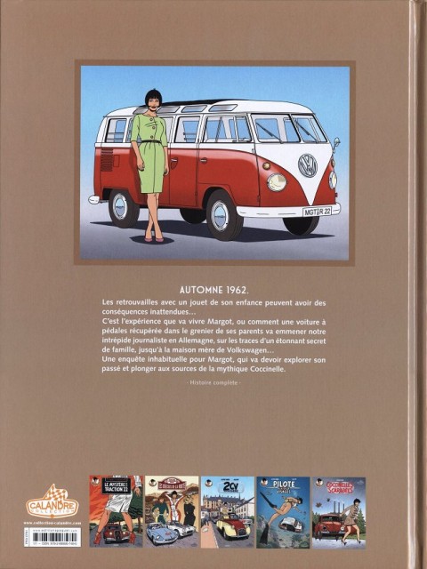 Verso de l'album Les Enquêtes auto de Margot Tome 5 Coccinelles et Scarabées