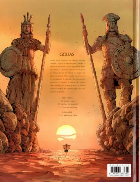 Verso de l'album Golias Tome 3 L'Élixir de Jouvence