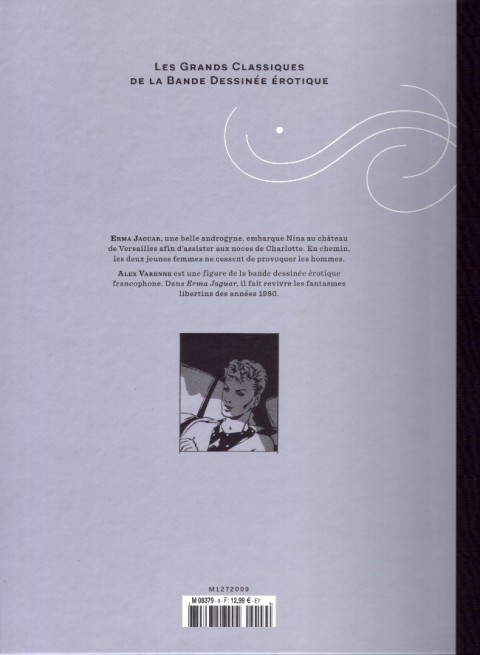 Verso de l'album Les Grands Classiques de la Bande Dessinée Érotique - La Collection Tome 9 Erma Jaguar - tome 2