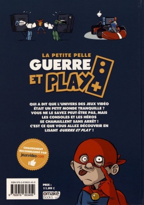 Verso de l'album Guerre & Play 1