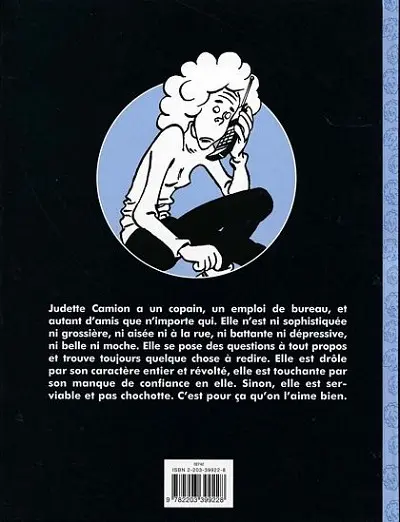 Verso de l'album Judette Camion Tome 1 Excusez-moi d'être une fille