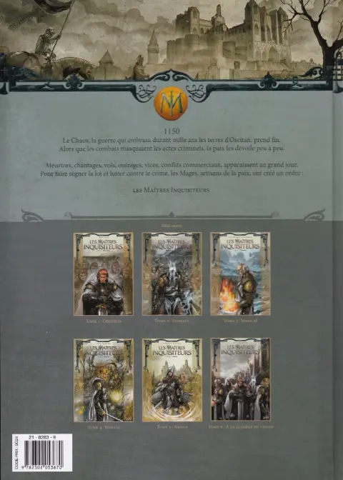 Verso de l'album Les Maîtres inquisiteurs Tome 6 À la lumière du chaos