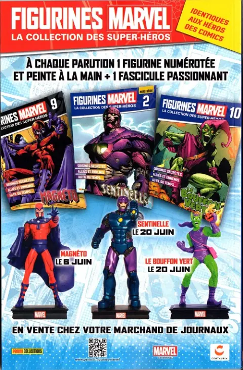 Verso de l'album Marvel Generations 4/4