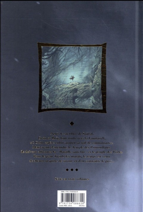 Verso de l'album Naragam Tome 3 Dans l'ombre de Geön