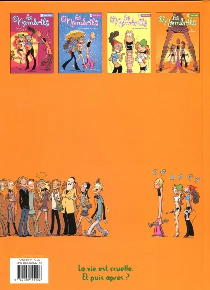 Verso de l'album Les Nombrils Tome 4 Duel de belles