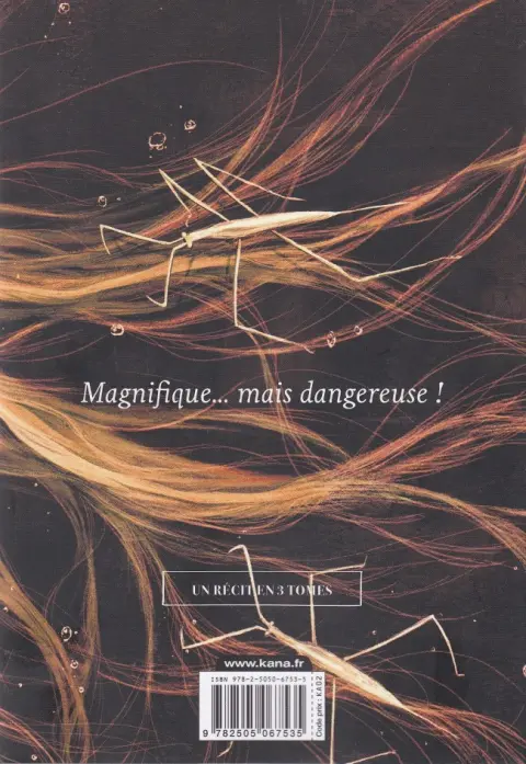 Verso de l'album Nuisible Tome 3