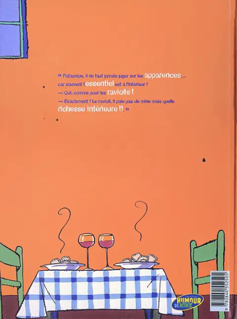 Verso de l'album Patacrèpe et Couillalère Tome 2 Présidents du monde
