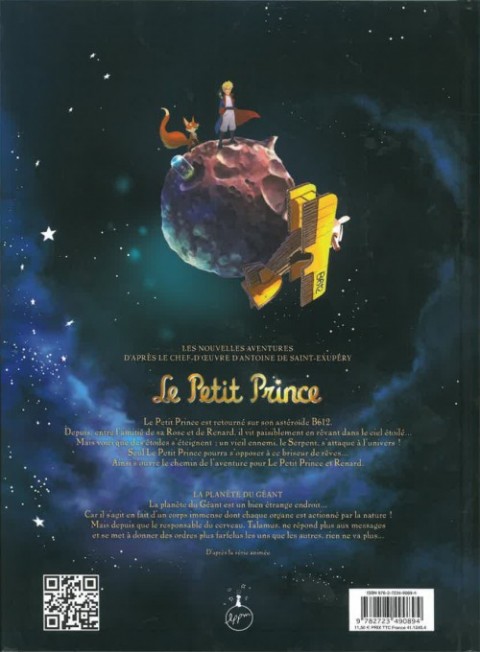 Verso de l'album Le Petit Prince - Les Nouvelles Aventures Tome 9 La Planète du Géant