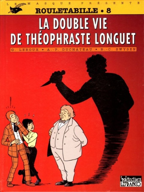 Couverture de l'album Rouletabille CLE Tome 8 La double vie de Theophraste Longuet