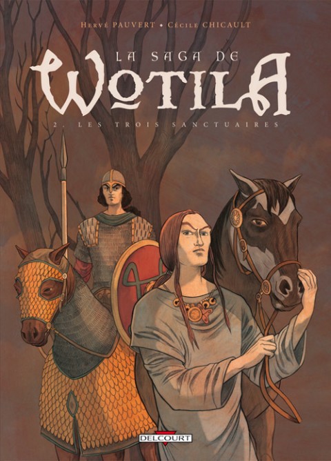 Couverture de l'album La Saga de Wotila Tome 2 Les trois sanctuaires