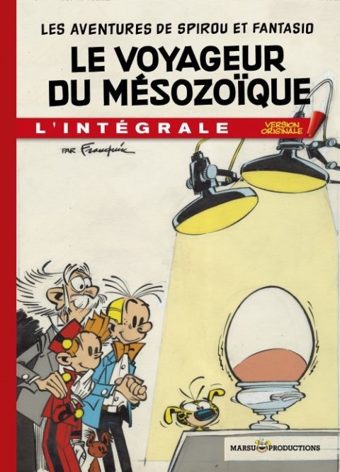 Spirou et Fantasio - L'intégrale Version Originale Tome 4 Le voyageur du Mésozoïque