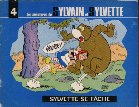 Couverture de l'album Sylvain et Sylvette Tome 4 Sylvette se fache