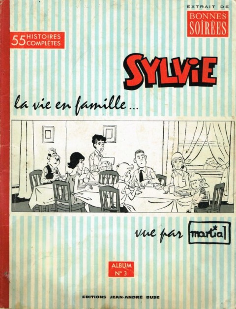 Couverture de l'album Sylvie 1ère édition Album N° 3