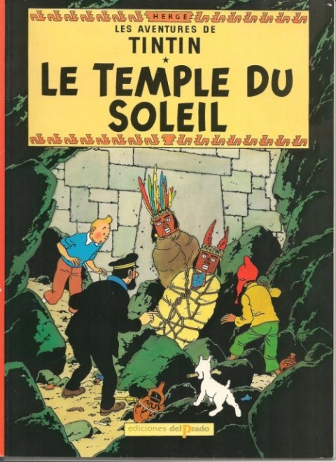 Couverture de l'album Tintin Tome 2 Le temple du soleil