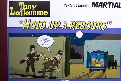 Couverture de l'album Tony Laflamme ABDL Tome 8 Hold-up à rebours