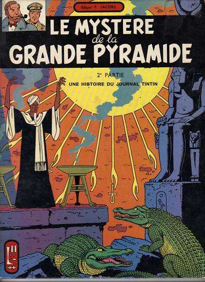 Couverture de l'album Blake et Mortimer Tome 4 Le Mystère de la Grande Pyramide - 2e partie