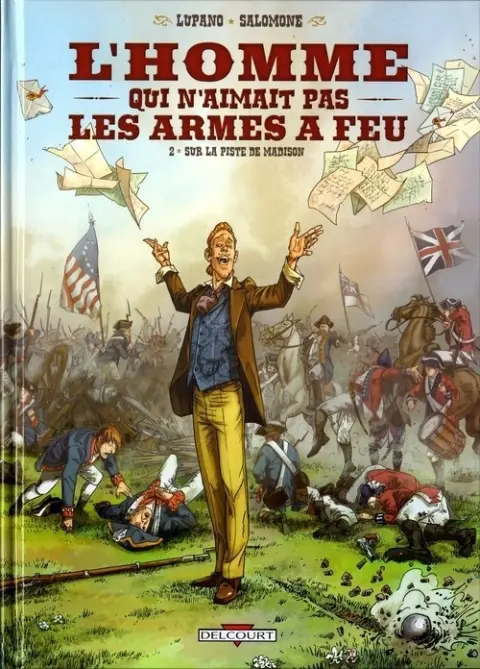 Couverture de l'album L'Homme qui n'aimait pas les armes à feu Tome 2 Sur la piste de madison