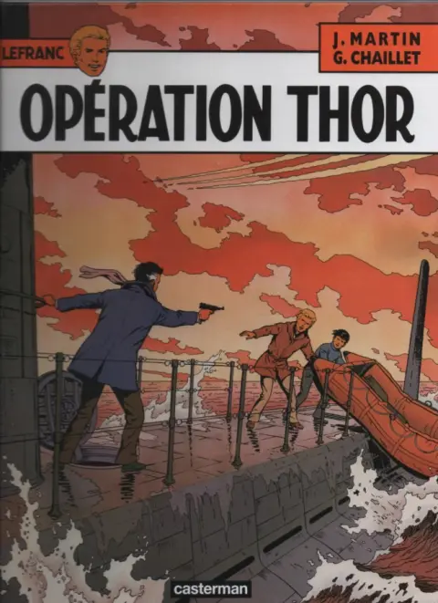 Couverture de l'album Lefranc Tome 6 Opération Thor