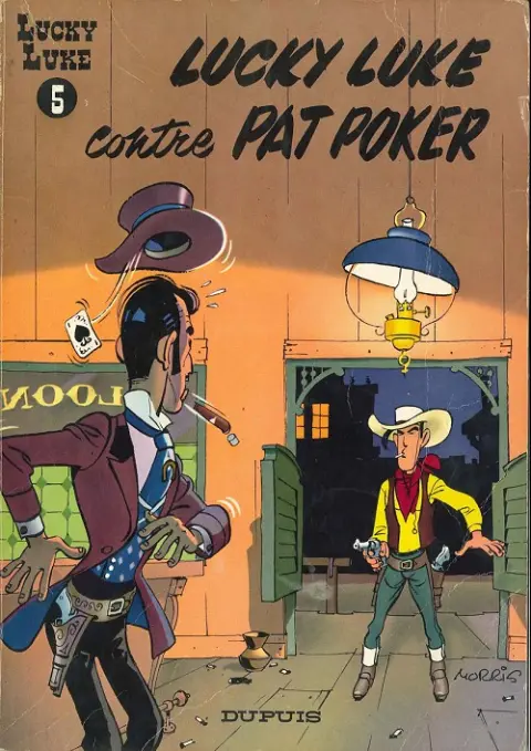 Couverture de l'album Lucky Luke Tome 5 Lucky Luke contre Pat Poker
