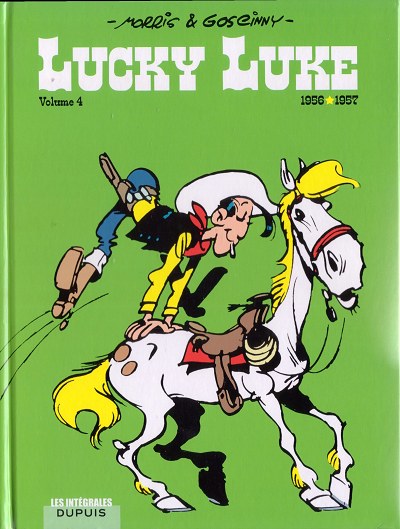 Couverture de l'album Lucky Luke L'Intégrale Volume 4 1956-1957