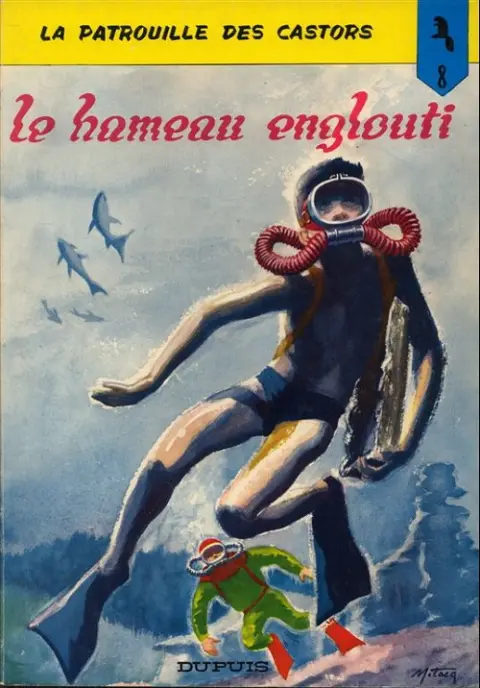 Couverture de l'album La Patrouille des Castors Tome 8 Le hameau englouti