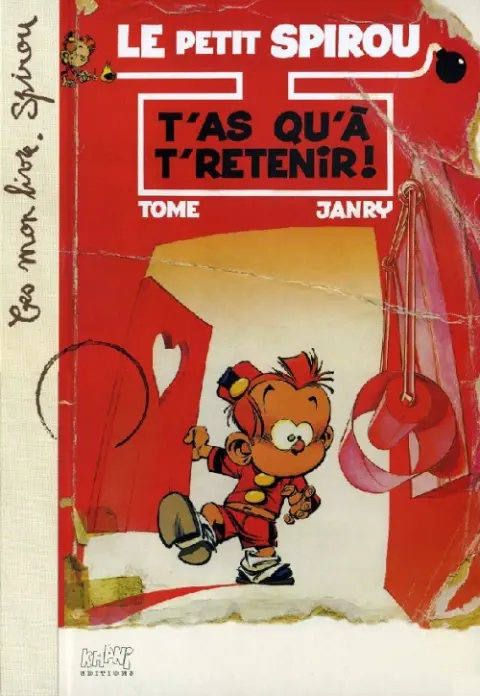 Couverture de l'album Le Petit Spirou Tome 8 T'as qu'à t'retenir !