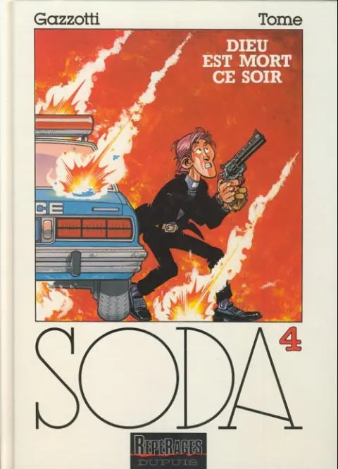 Couverture de l'album Soda Tome 4 Dieu est mort ce soir