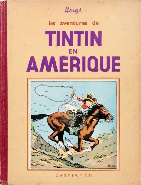 Couverture de l'album Tintin Tome 3 Tintin en amérique