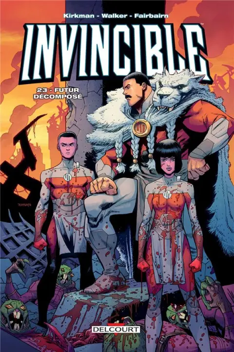 Invincible Tome 23 Futur décomposé